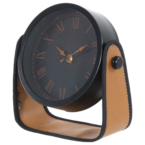 Black & Tan Mantle Clock