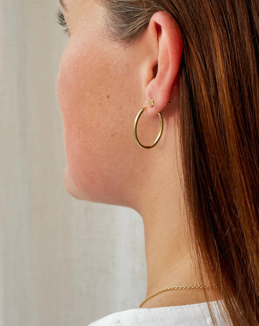 Star Stud Earrings | Gold Plated
