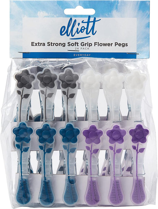 Flower Pegs | Extra Strong Soft Grip