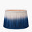 Scallop Blue Ombre Soft Pleated Tapered Shade