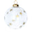 Gold Etched Stars Bauble