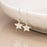 Silver Plated Star Drop Earrings