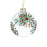 Sparkling Holly Snowflakes Bauble