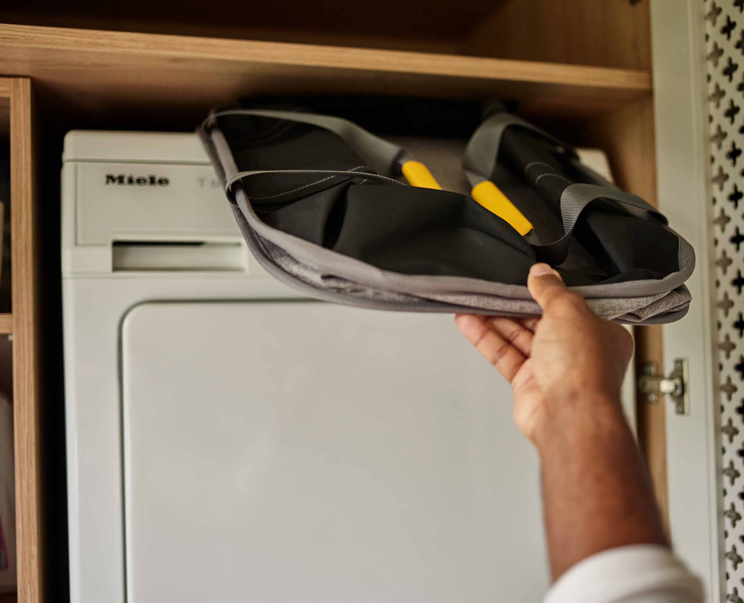Hold-All Collapsible 35L Laundry Basket