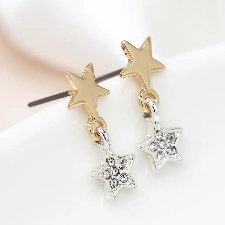 Double Star Earring