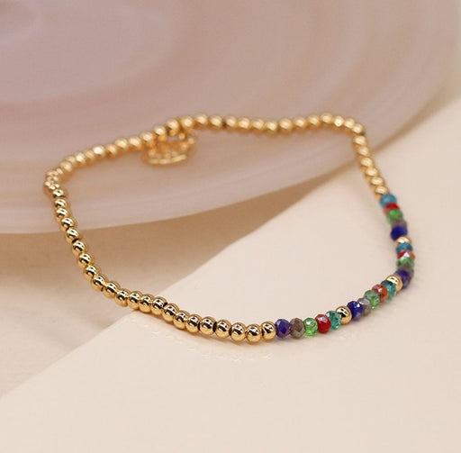 Multicoloured Bead Bracelet
