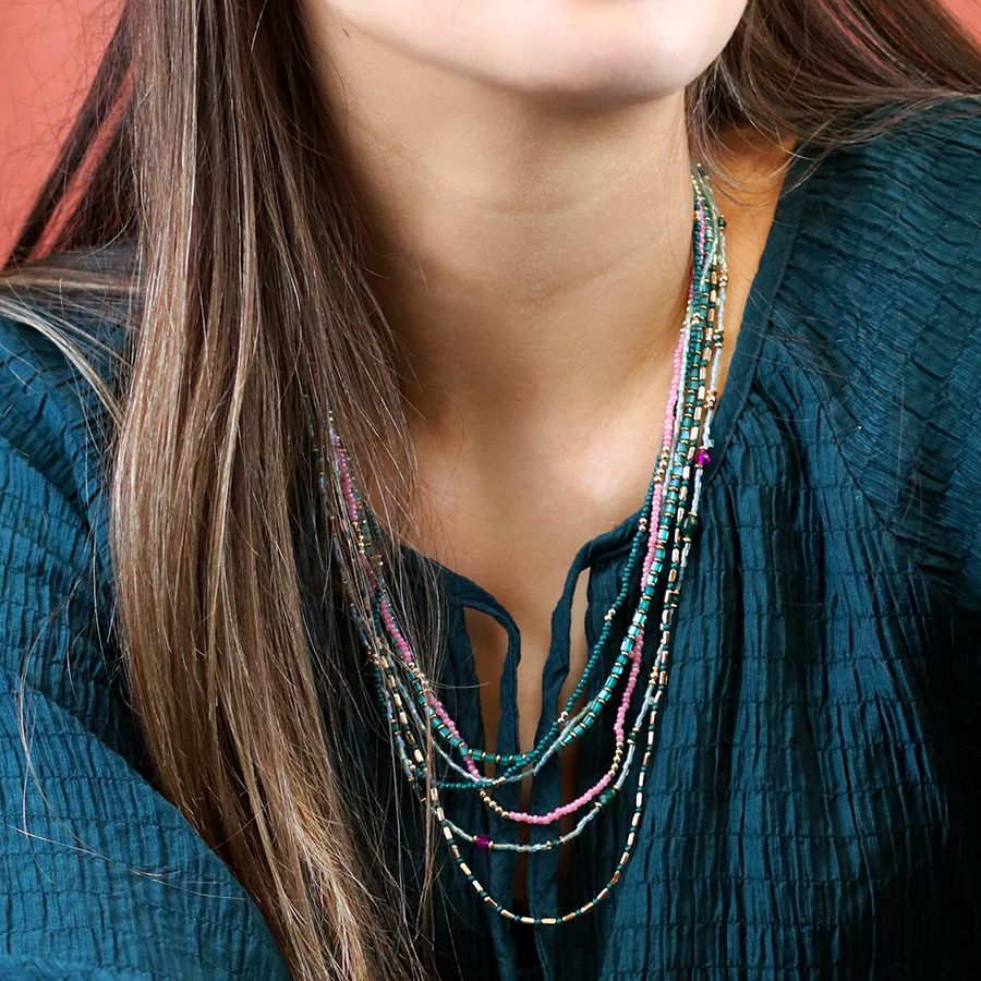 Multi-Strand Boho Necklace