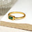 Emerald Green Rectangular Ring