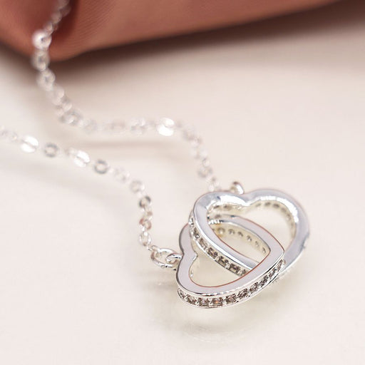 Linked Heart Necklace