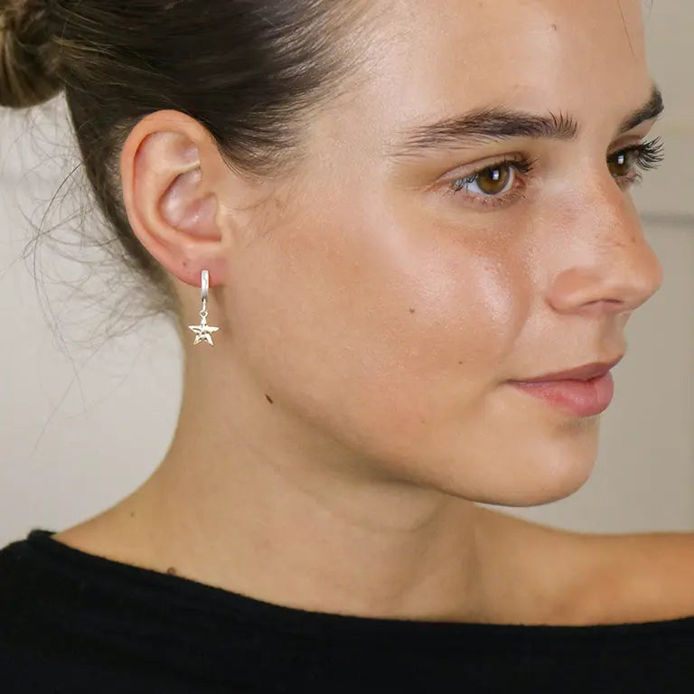 Hammered Stars | Earrings