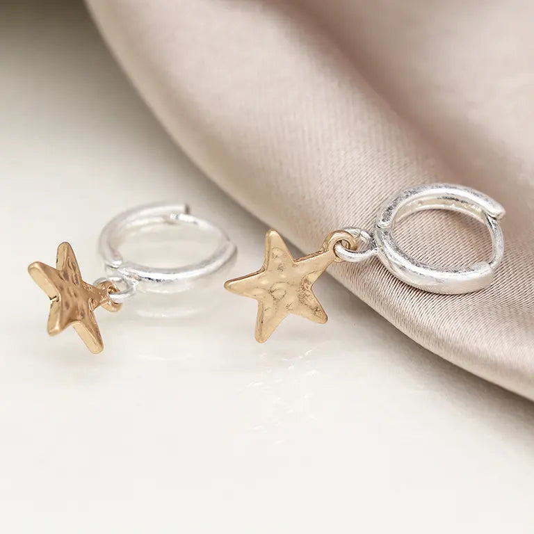 Hammered Stars | Earrings