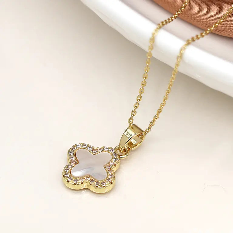 Quatrefoil Necklace