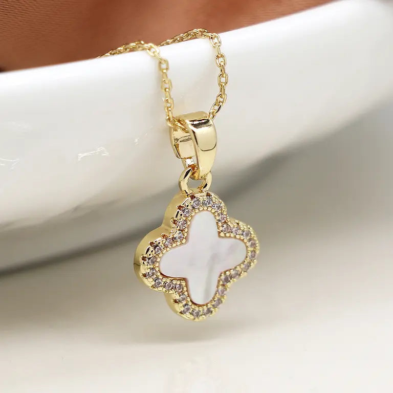 Quatrefoil Necklace