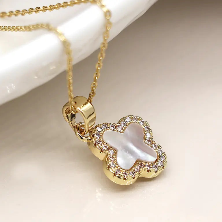 Quatrefoil Necklace