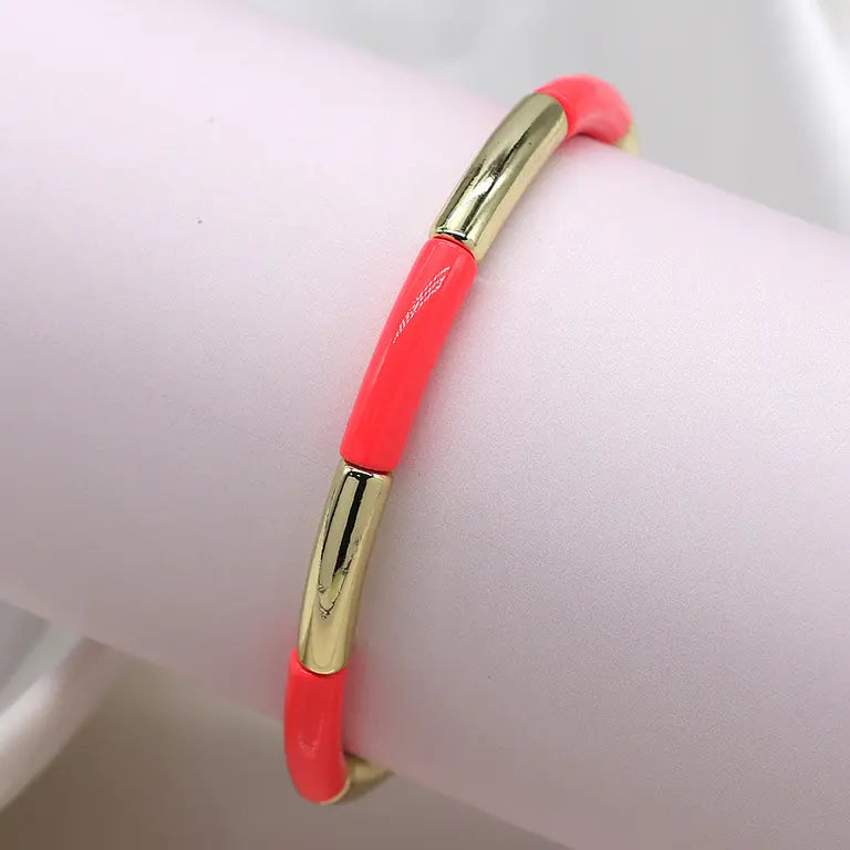 Coral Curve Bracelet