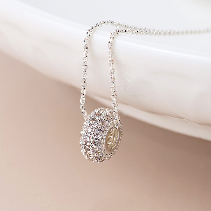 Crystal Hoop | Necklace