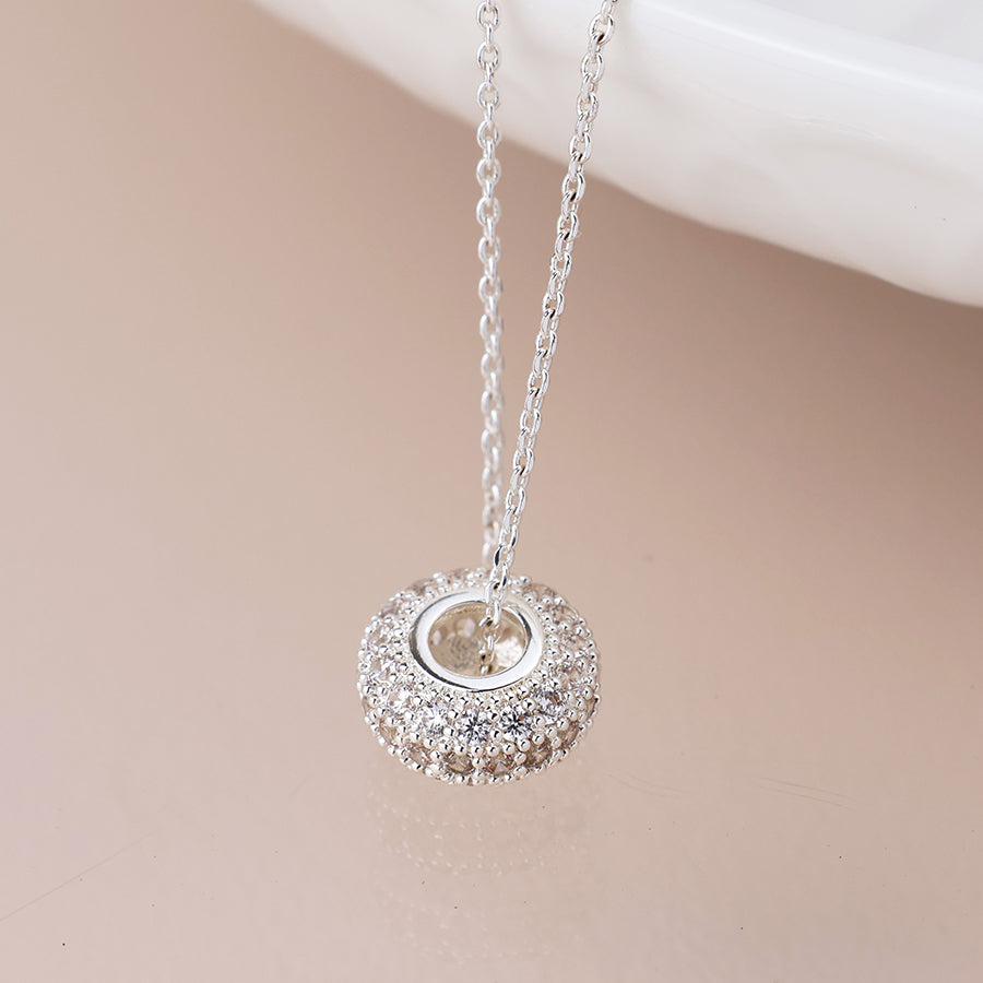 Crystal Hoop | Necklace