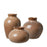 Eliora Mini Vases | Brown