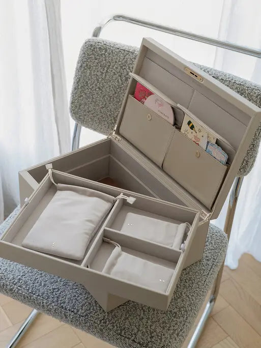 Oatmeal Keepsake Memory Box