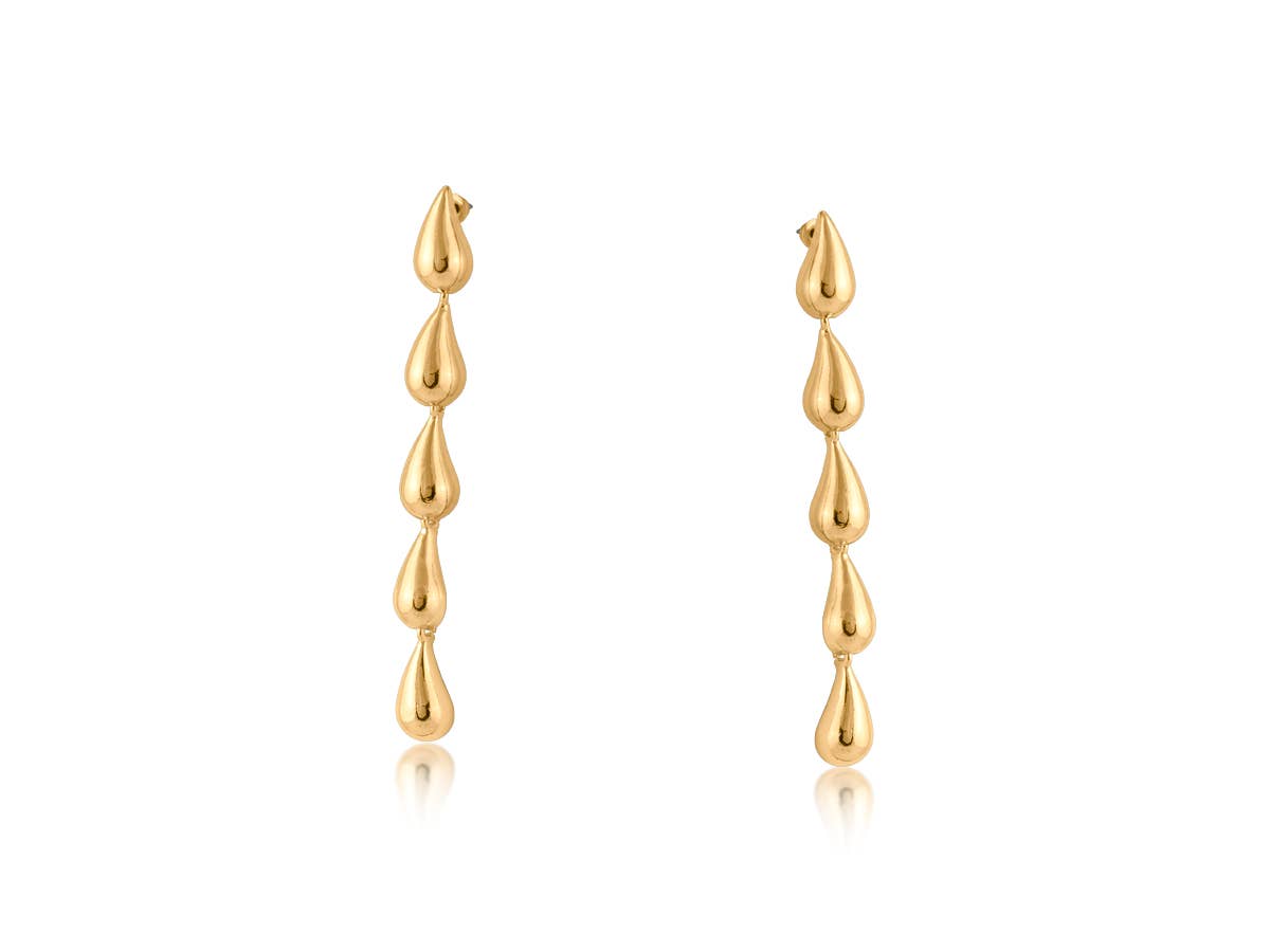 Hortense | Long Drop Earrings
