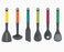 Elevate Carousel 6-piece Multicolour Utensil Set