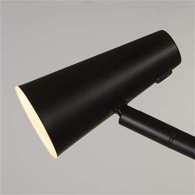 Rechargeable Floor Lamp | Black Metal