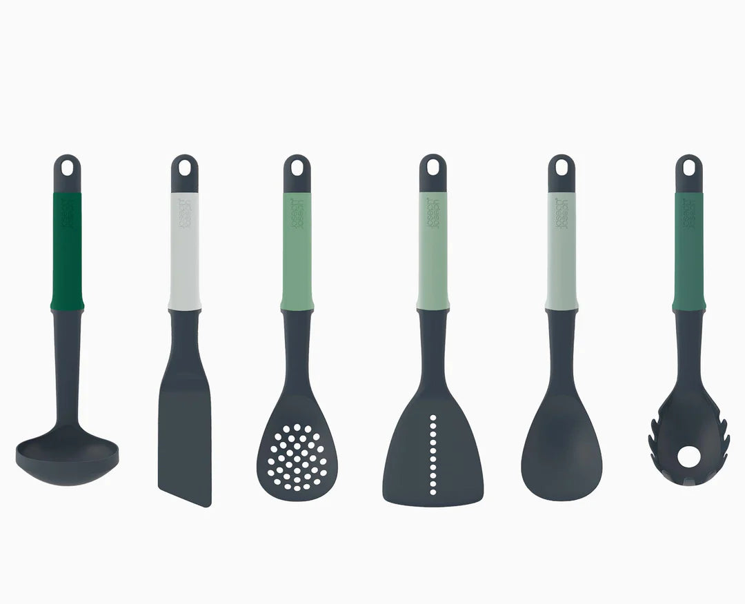 Elevate 6-piece Green Utensil Set - Editions Sage