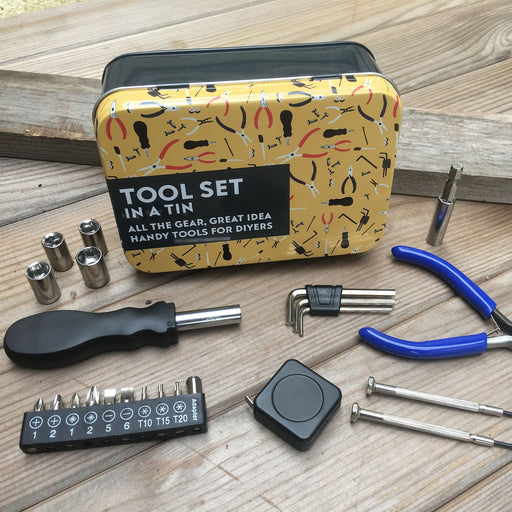 Tool Set in a Tin