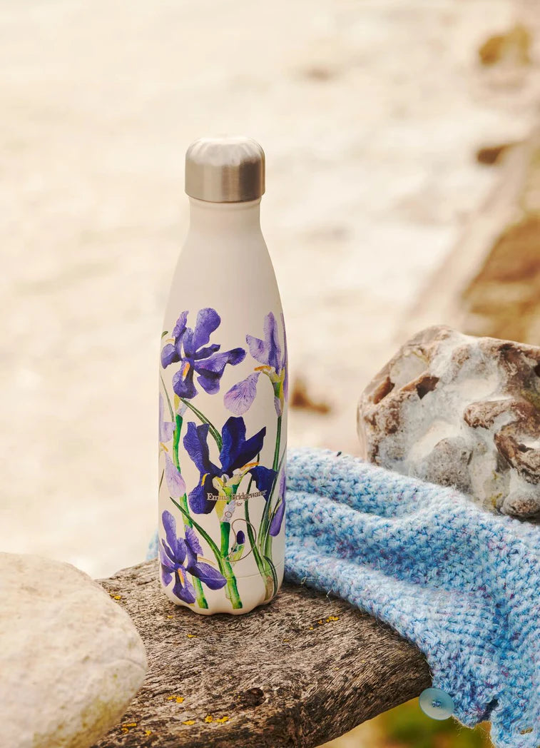 Chilly's x Emma Bridgewater | Blue Iris Insulated Bottle