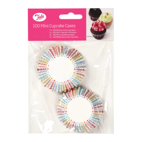 Dotty Mini Cupcake Cases | Pack of 100