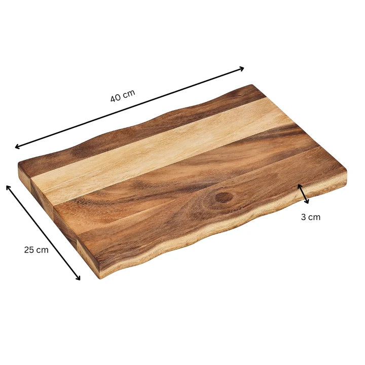 Natural Acacia Wavy Board