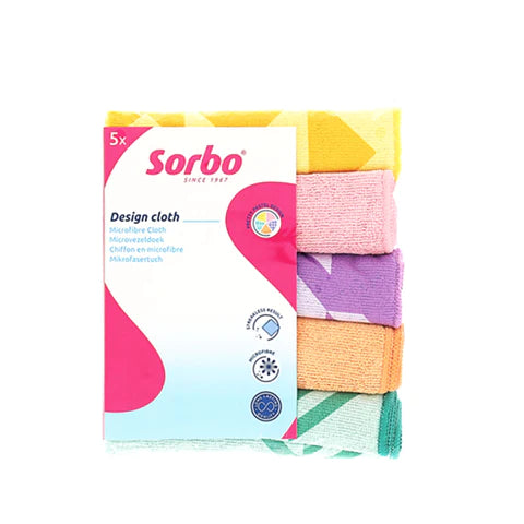 Pastel Print Microfibre Cloths