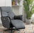 Nina | Anthracite Swivel Armchair