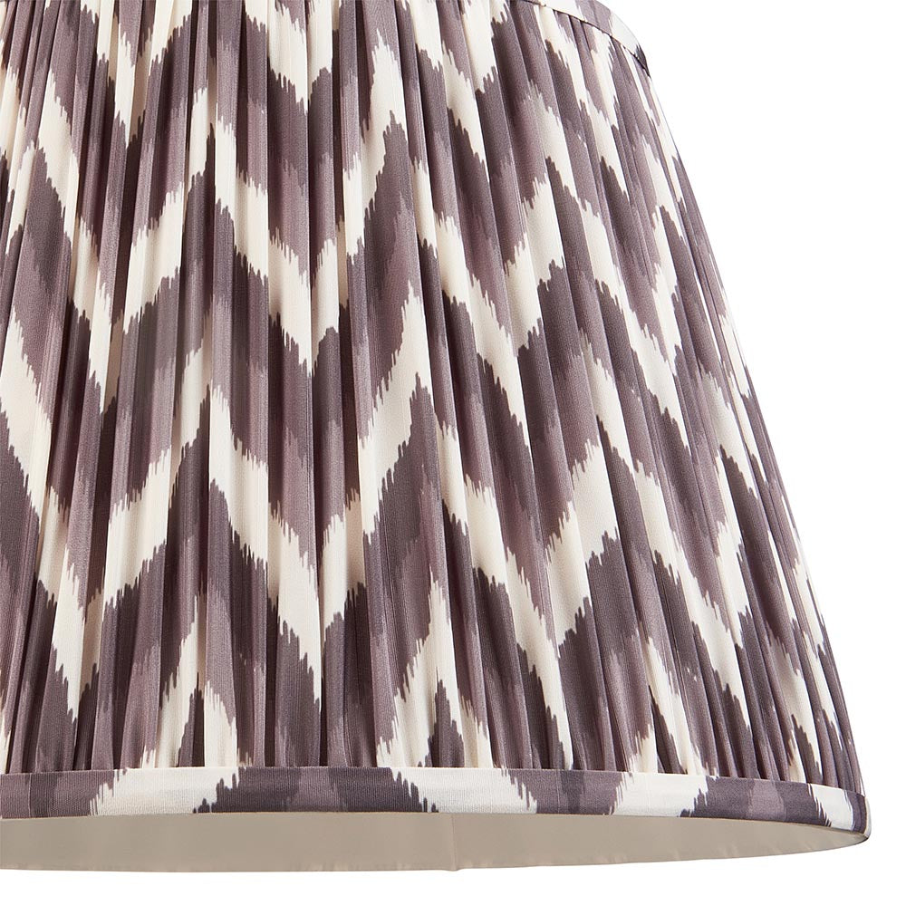 Zigzag 40cm Shade | Pearl Grey