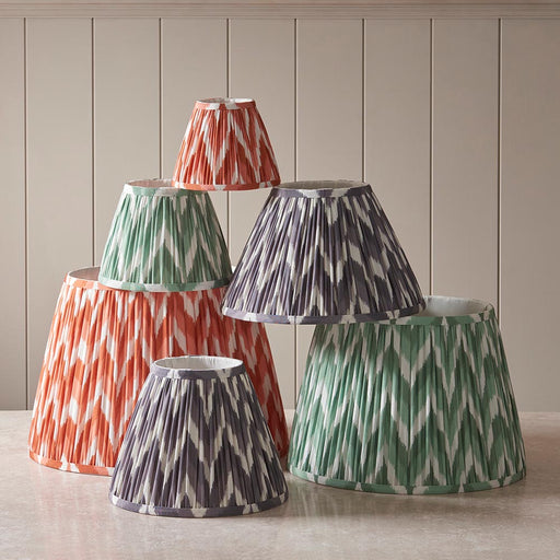 Zigzag 40cm Shade | Pearl Grey