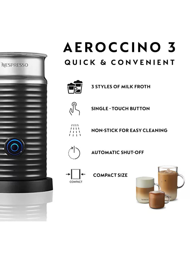 Vertuo Next Coffee Machine &  Aeroccino Milk Frother