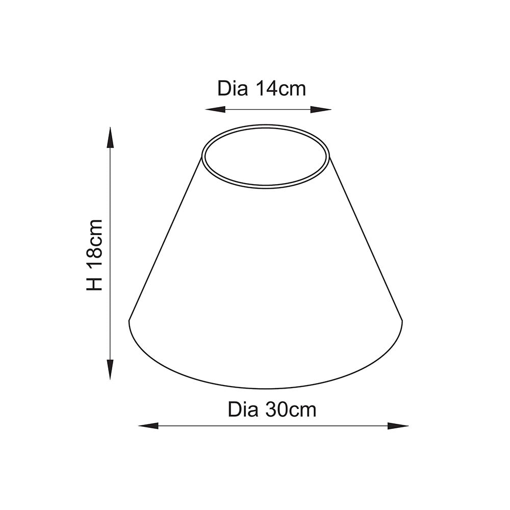 Leaf 30cm Shade | Herb Garden Green