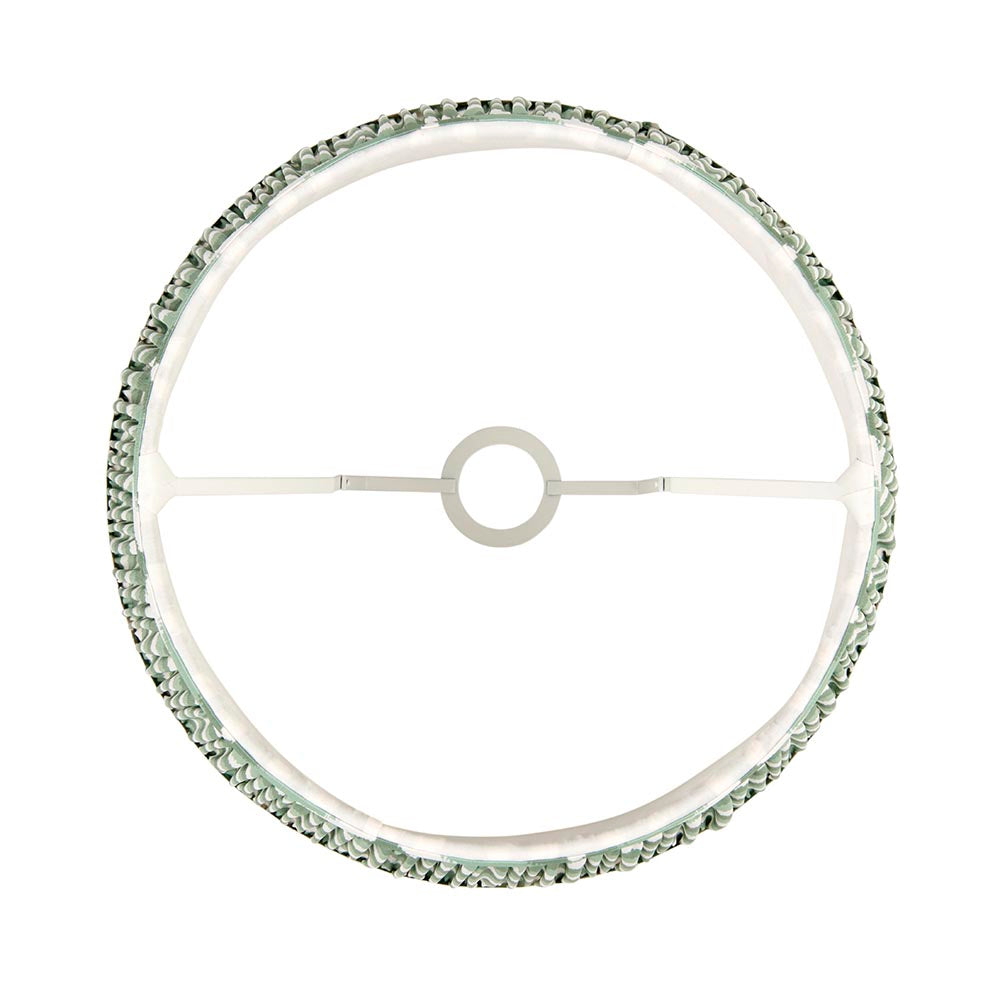 Zigzag 40cm Shade | Cotswold Green