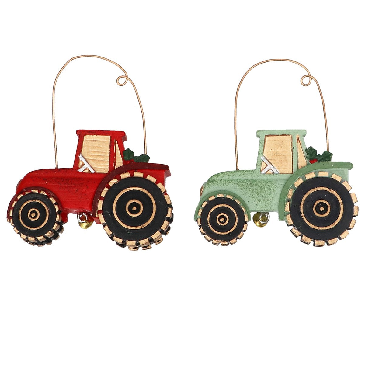 Hanging Decoration | Red/Green Tractor