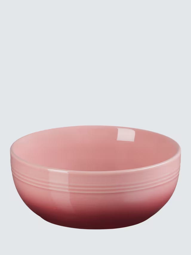 Stoneware Coupe Cereal Bowl 16cm Rose