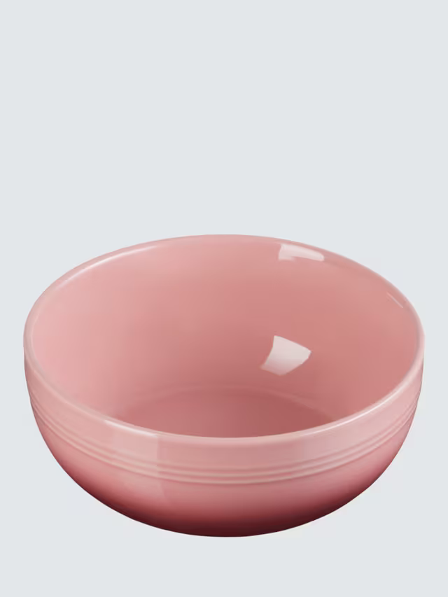 Stoneware Coupe Cereal Bowl 16cm Rose
