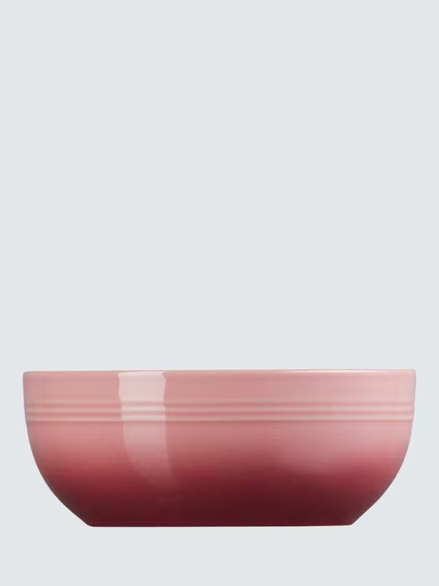 Stoneware Coupe Cereal Bowl 16cm Rose