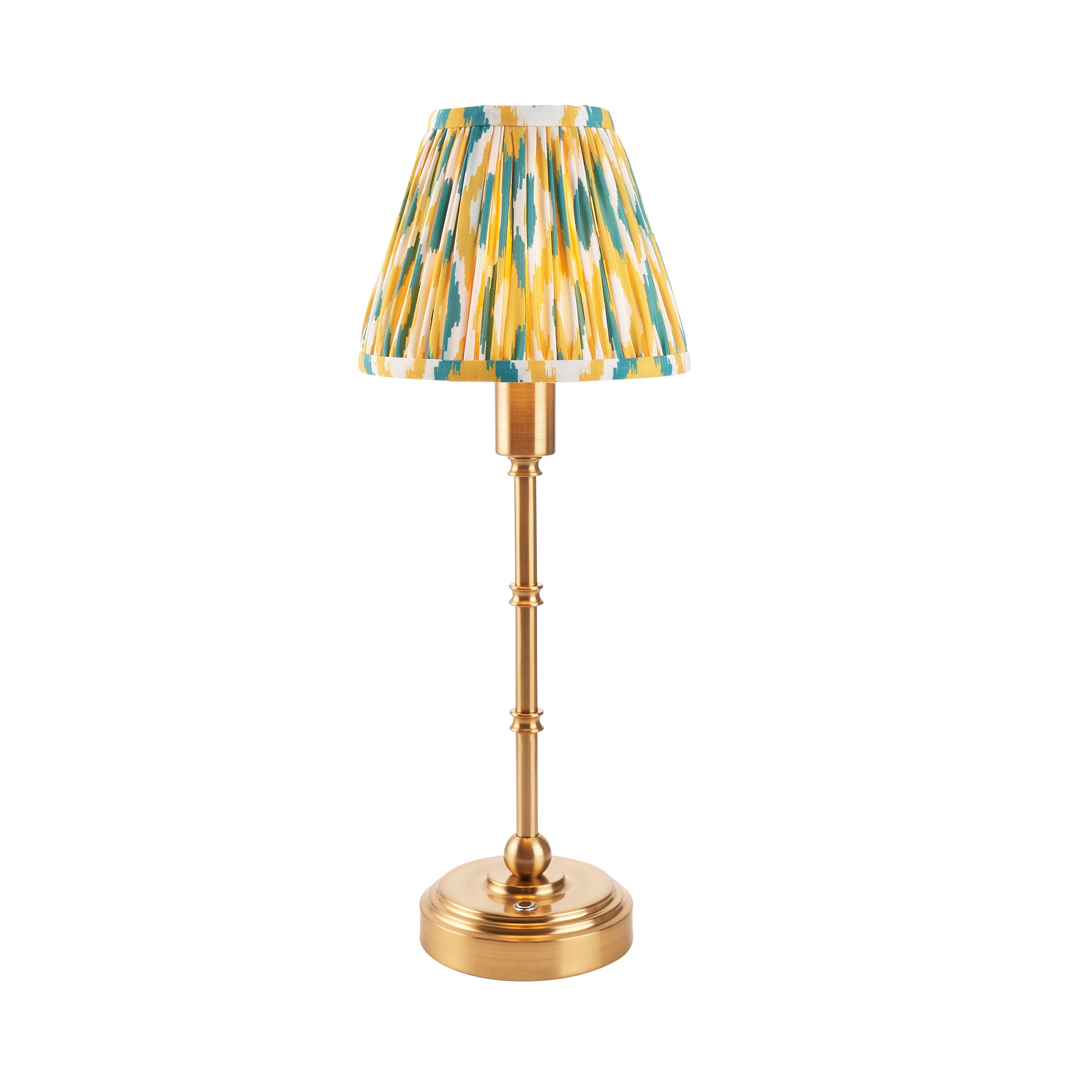 Burley Rechargeable & Zigzag 16cm Ikat Yellow Jade Shade