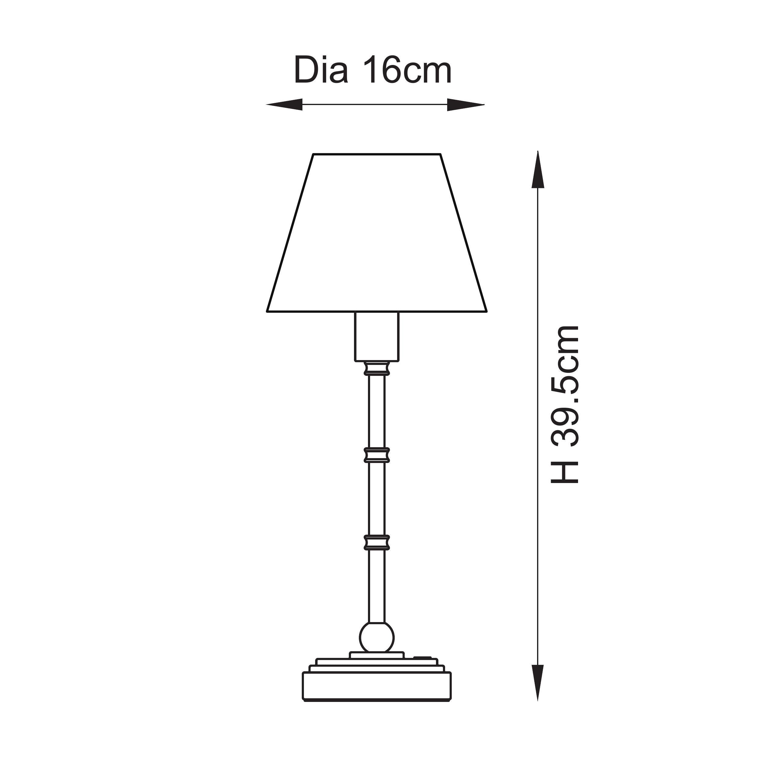 Burley Rechargeable & Zigzag 16cm Ikat Yellow Jade Shade