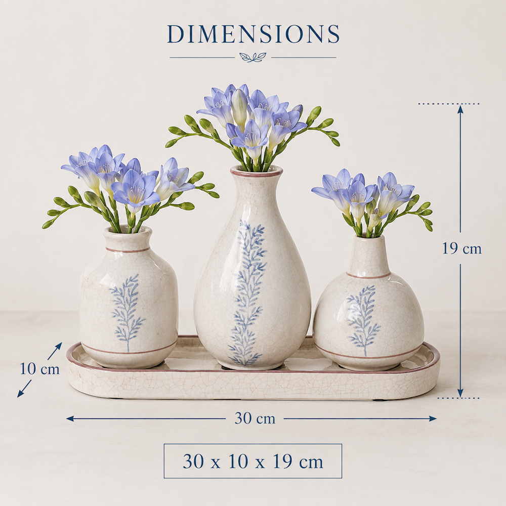 Betty Vase | Trio on Tray