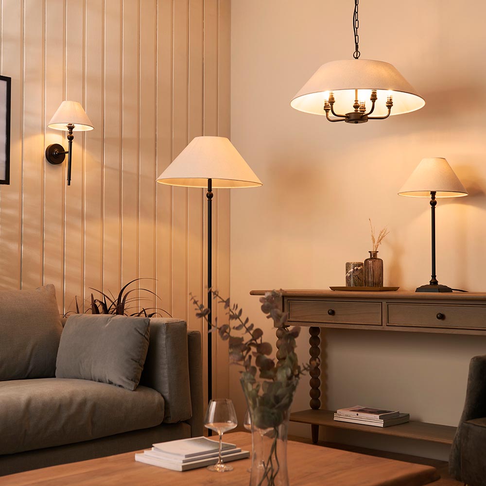 Lille Floor Lamp | Matt Black