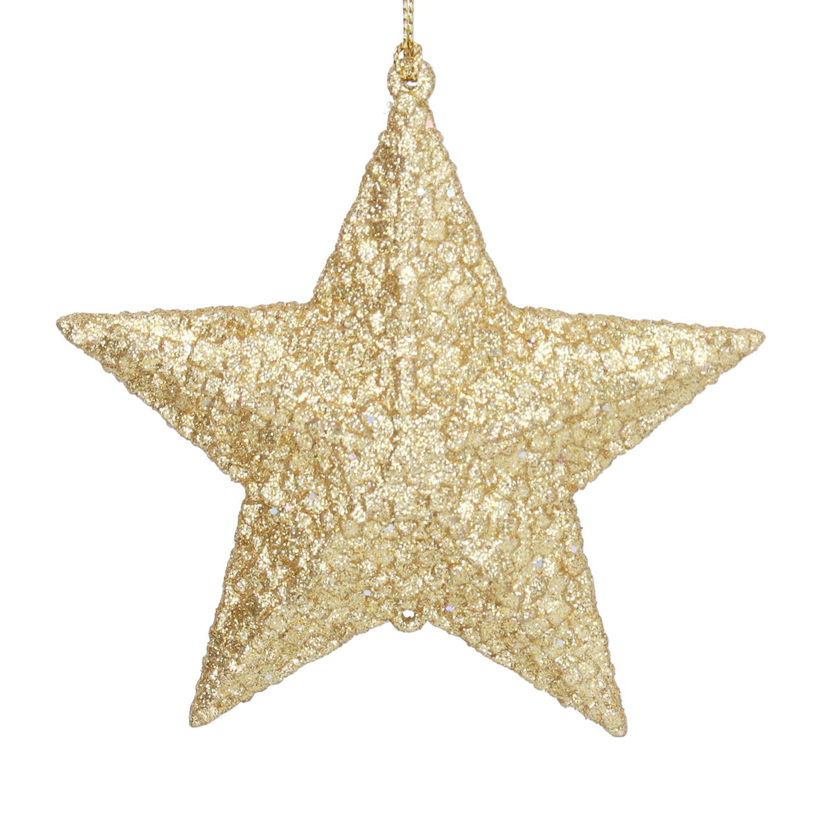 Acrylic Star | 11cm | Gold Glitter