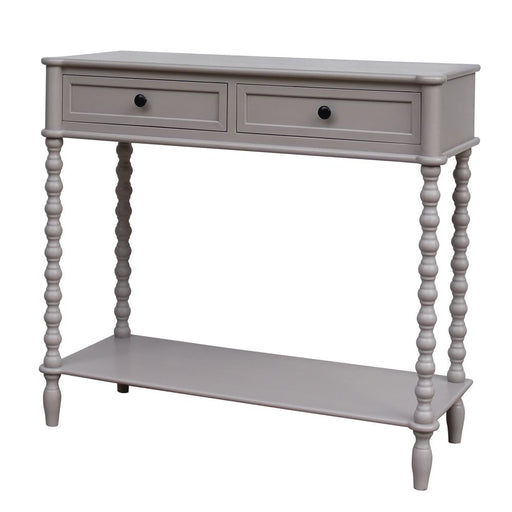 Pebble Grey | 2 Drawer Console