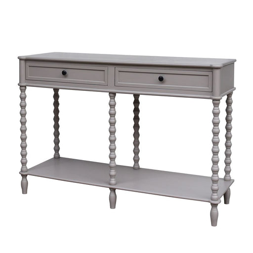 Pebble Grey | Large 2 Drawer Console