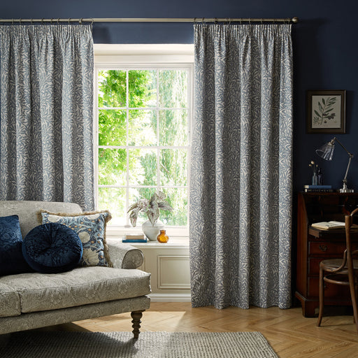 Willow Indigo | 90 x 90 Curtains